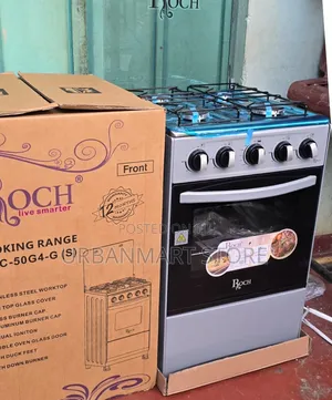 Full Gas Roch Cooker 50×55 Standing Model, Gas Oven