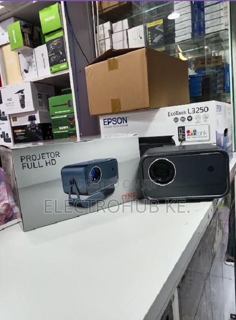 CY900 Smart Projector With Android 13 Full HD With Wifi + Bluetooth