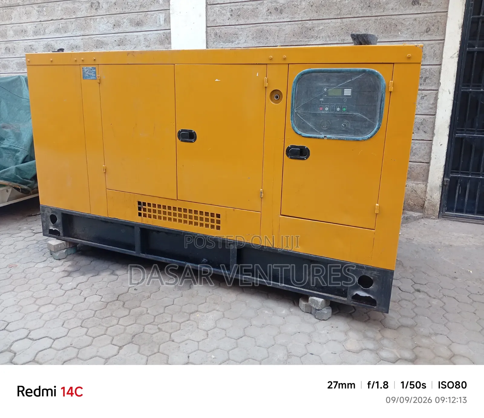 Cummins Generator 100kva Ex Uk
