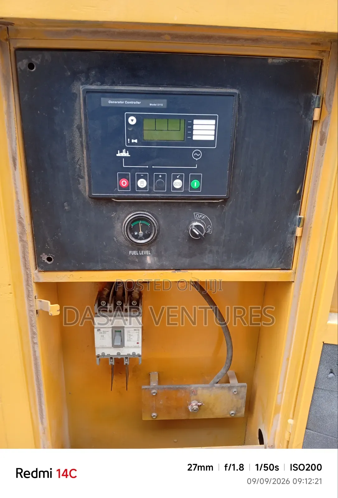 Cummins Generator 100kva Ex Uk