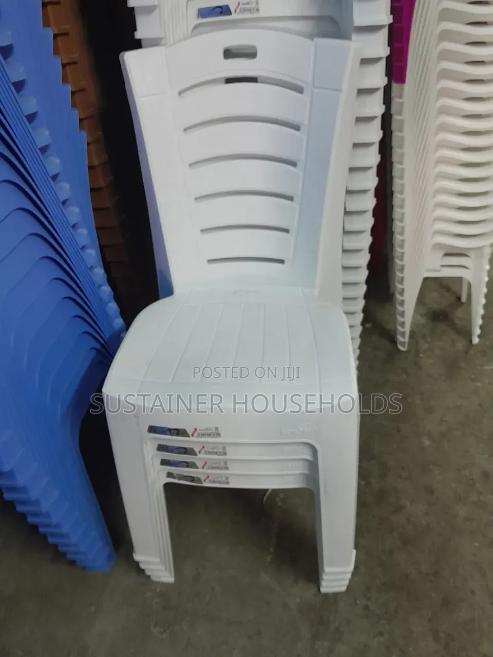 Armless Kenstar Plastic Chairs