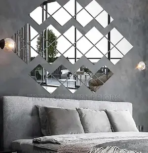 Radiant Diamond Acrylic Wall Mirrors
