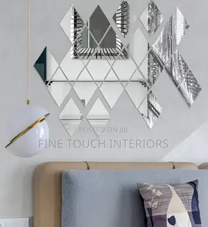 Radiant Diamond Acrylic Wall Mirrors