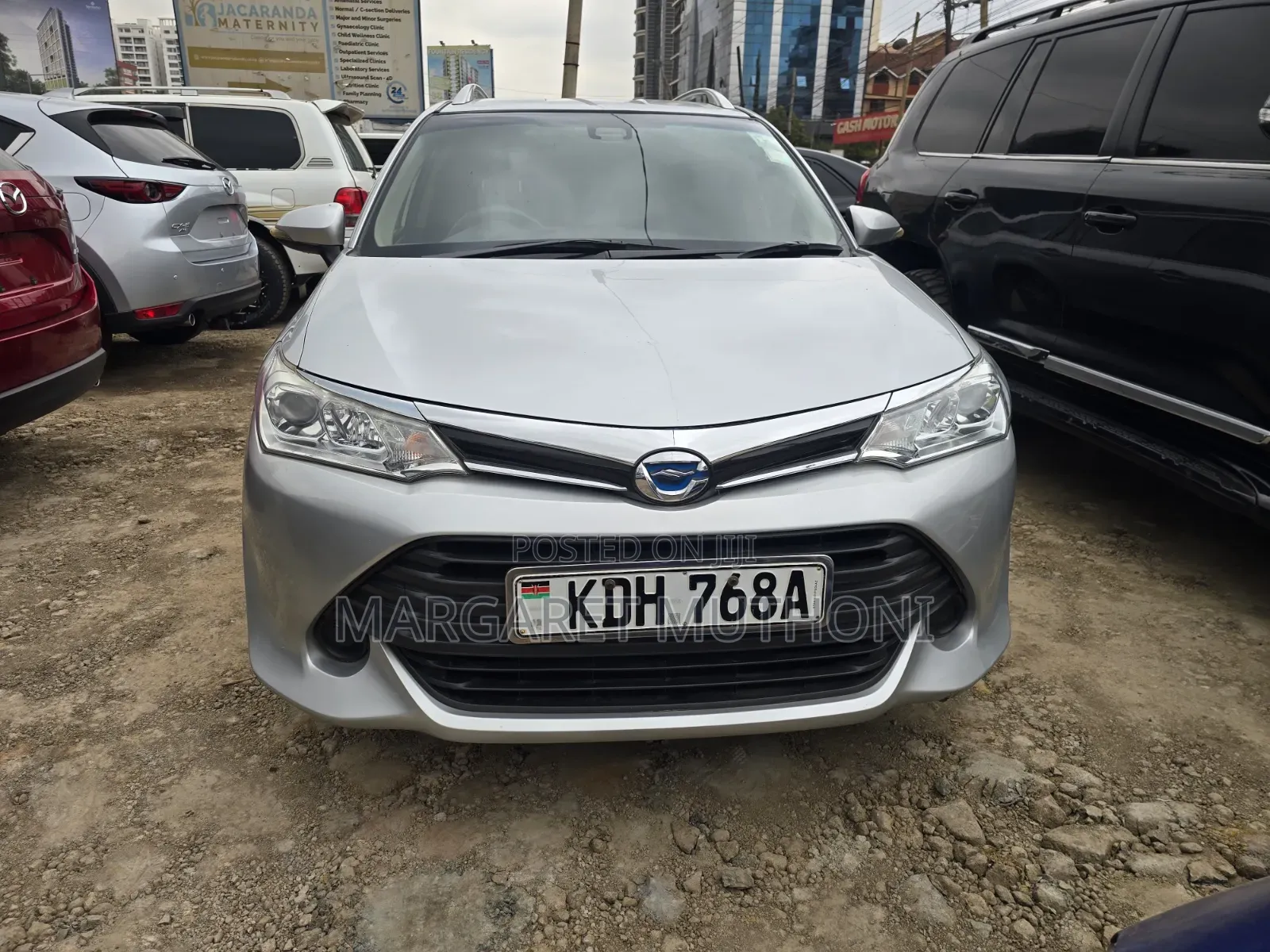 Toyota Corolla Fielder 2015 Silver