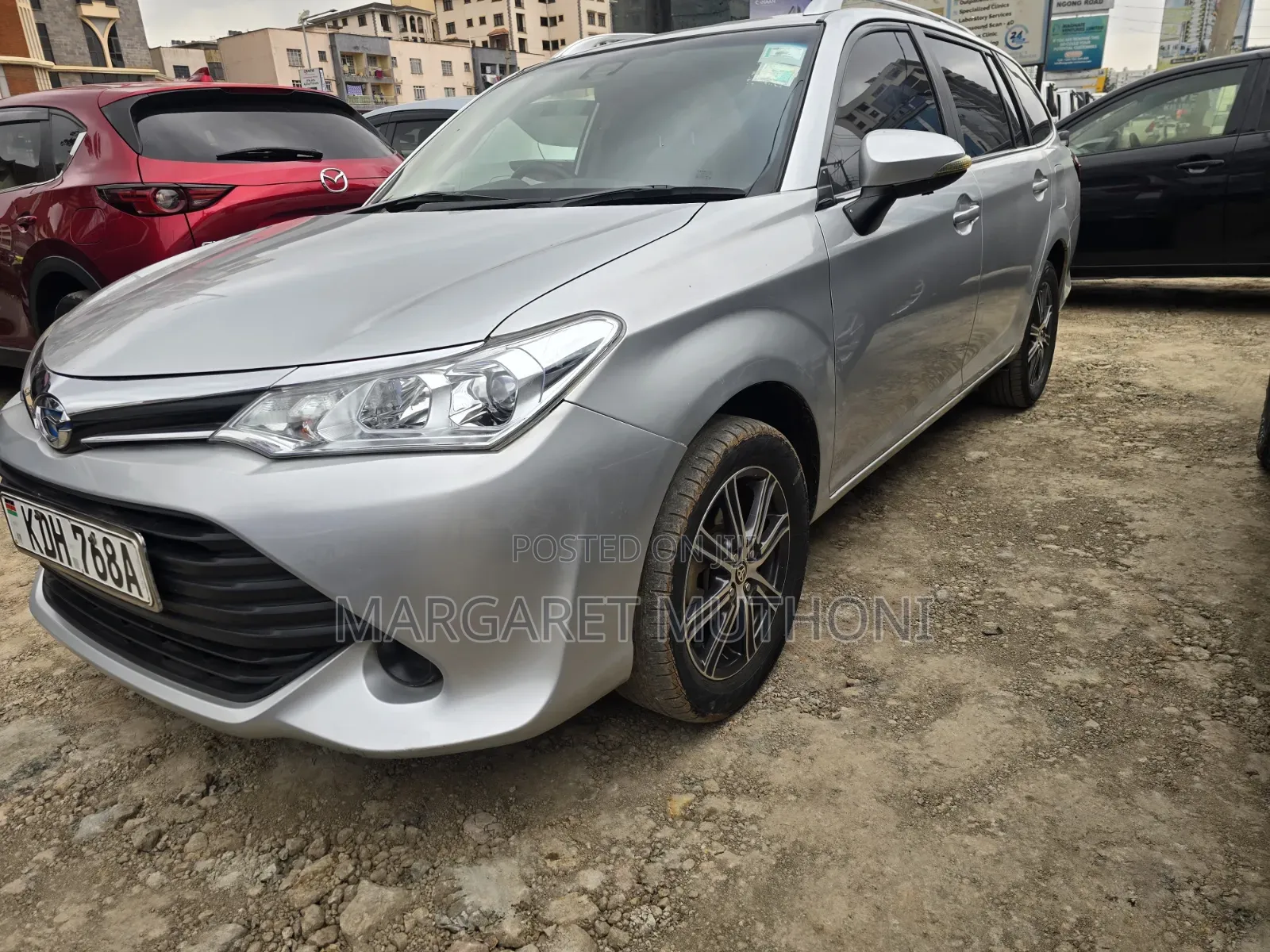 Toyota Corolla Fielder 2015 Silver