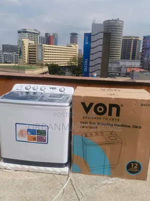 Von 13KG Twin Tub Washing Machine for Home Use