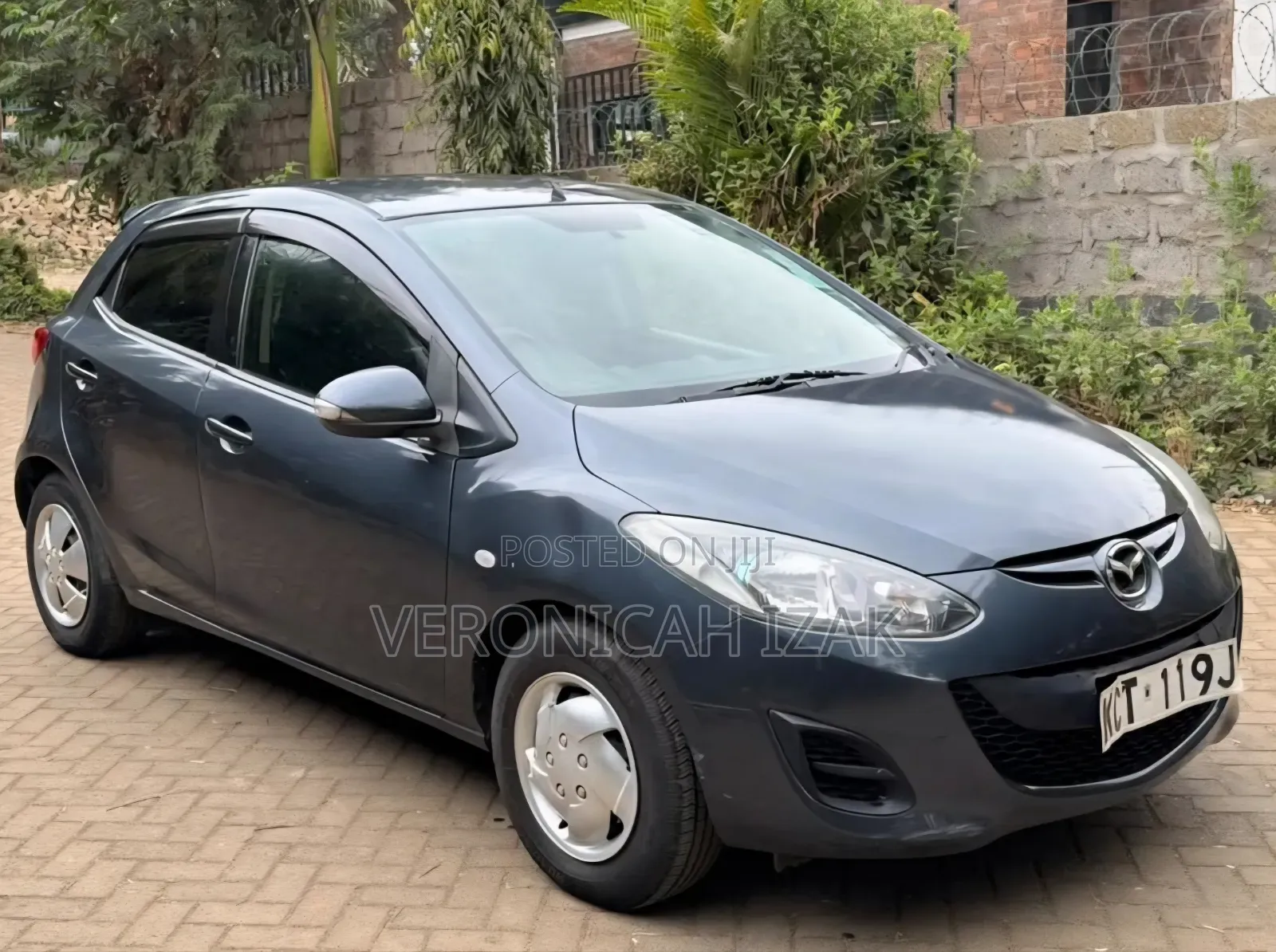 Mazda Demio 2012 Gray