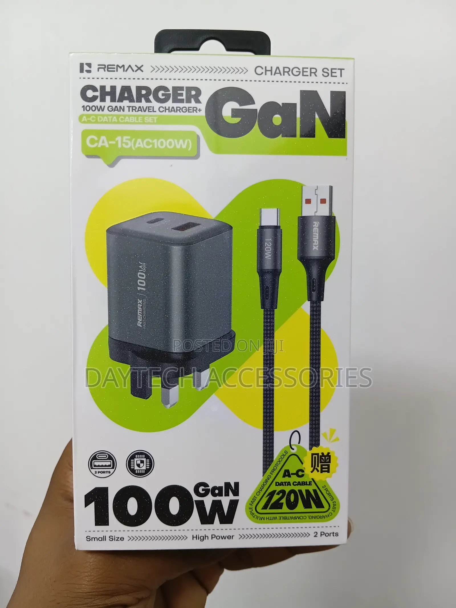 Remax 100W Charger 100W PD - Black