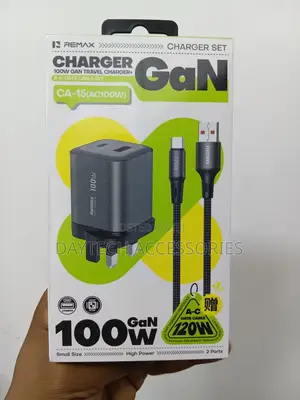 Remax 100W Charger 100W PD - Black