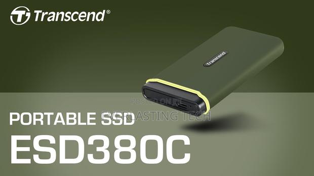 Transcend 1TB ESD380C Portable SSD Up to 2000mb/S Shock-Resistant