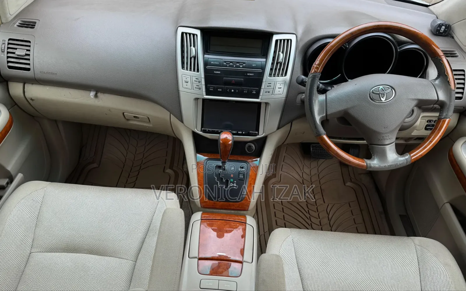 Toyota Harrier 2012 White