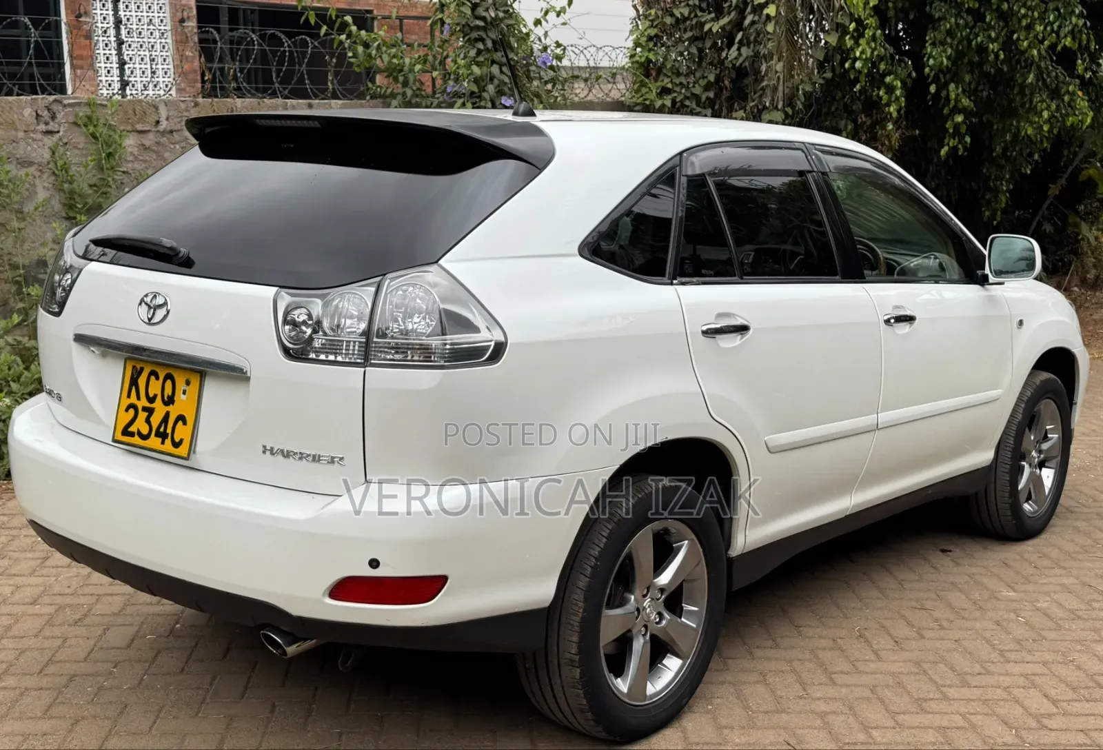 Toyota Harrier 2012 White