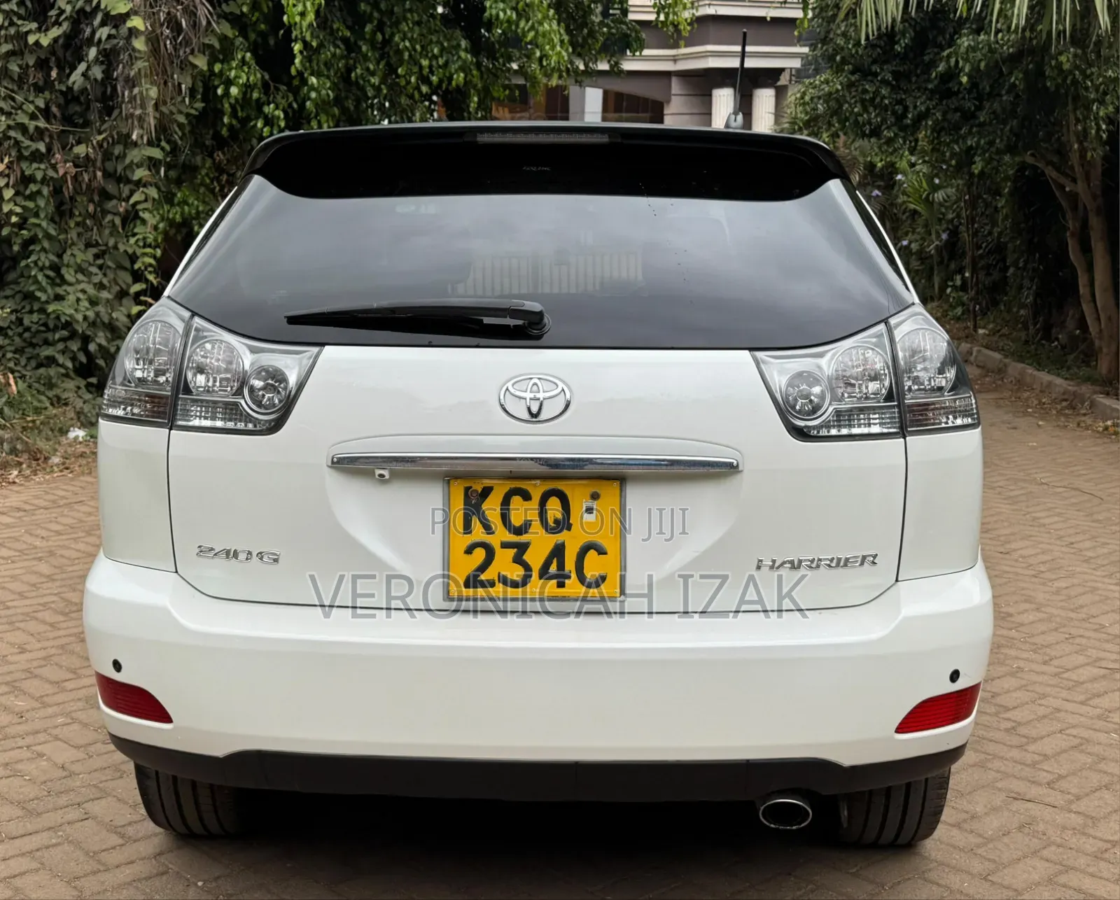 Toyota Harrier 2012 White