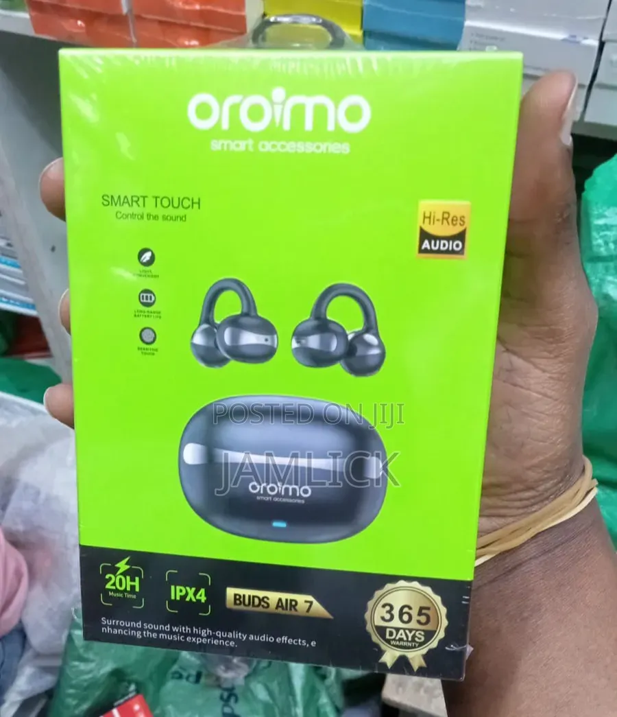 Oraimo Buds Air 7 Open-Ear Clip Style Earpods –AW