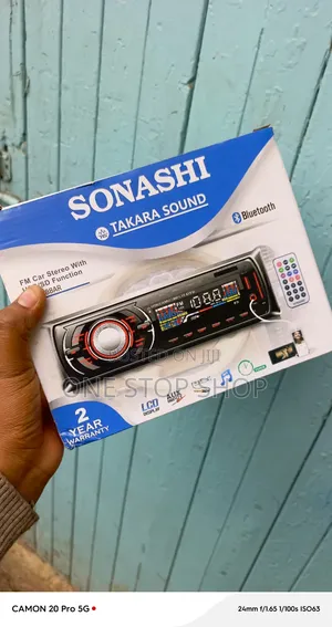 Car Single Din Stereo With Bluetooth Handsfree Calling Music Streaming