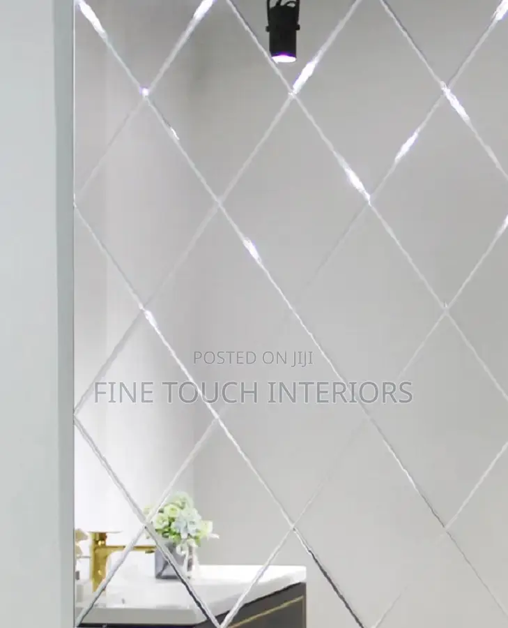 Opulent Diamond Wall Acrylic Mirrors
