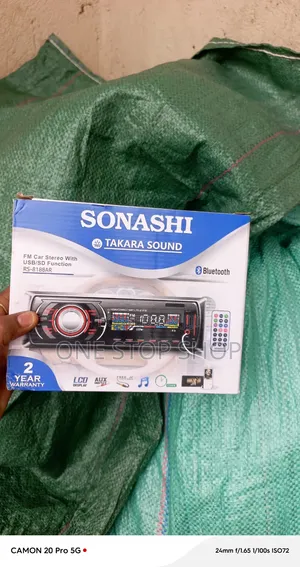Sonashi Wireless Radio Music Streaming, USB and Aux Ports
