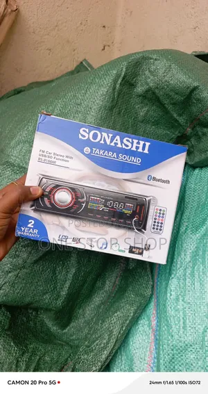 Sonashi Wireless Radio Music Streaming, USB and Aux Ports