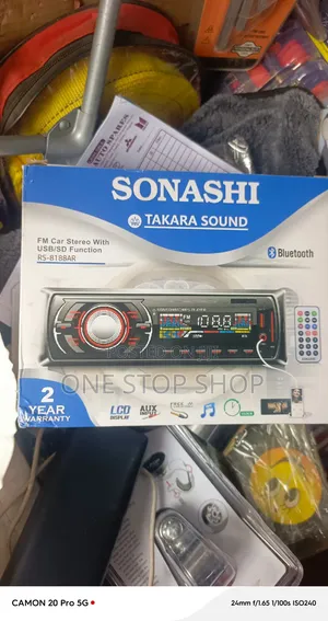 Sonashi Bluetooth Connection Digital Remote Media Stereo
