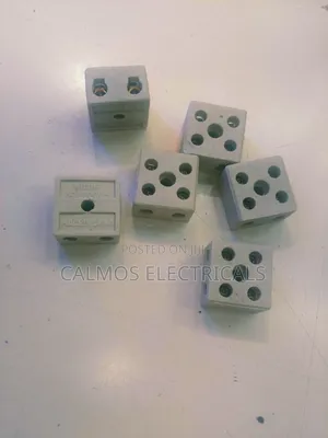 Porcelain Cable Connector 16a, 2way Cable Connector