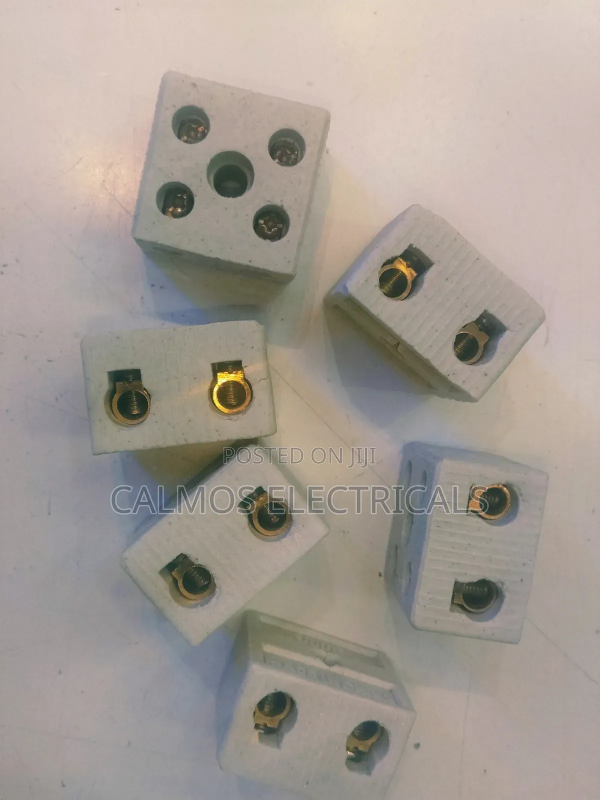 Porcelain Cable Connector 16a, 2way Cable Connector