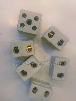 Porcelain Cable Connector 16a, 2way Cable Connector