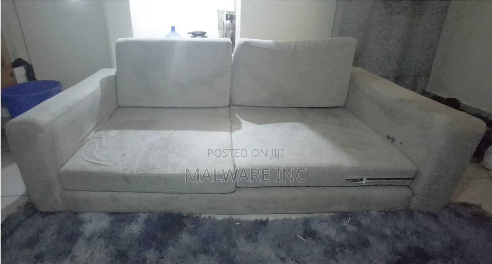 2 Seater Couch (Contemporary Deep-Seat Design)