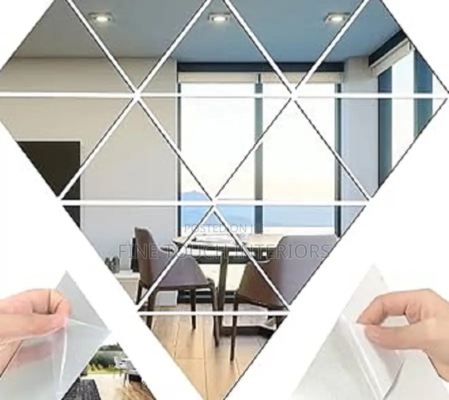 Timeless Diamond Wall Accent Mirrors