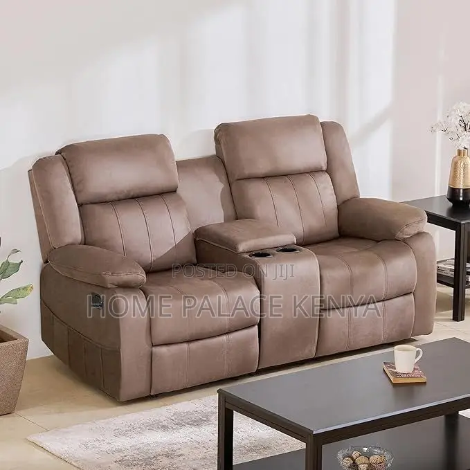 Recliners; Contemporary 2 Seater Recliner Sofa for Living Room