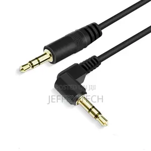 1.5meter Right Angle 90 Degrees 3.5mm Stereo Male to Male Audio Cable