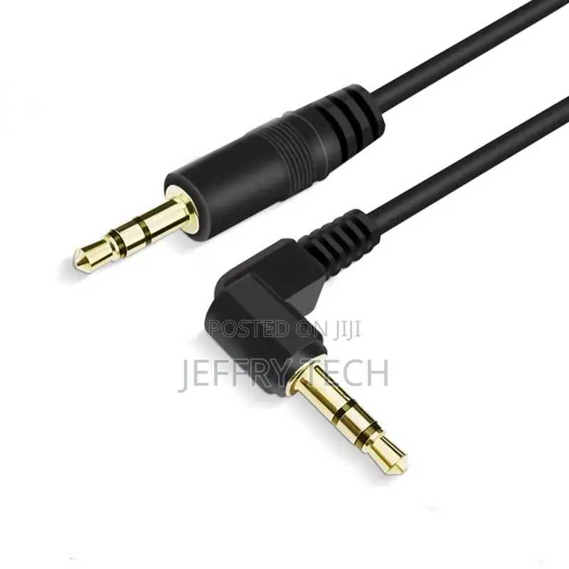 1.5meter Right Angle 90 Degrees 3.5mm Stereo Male to Male Audio Cable