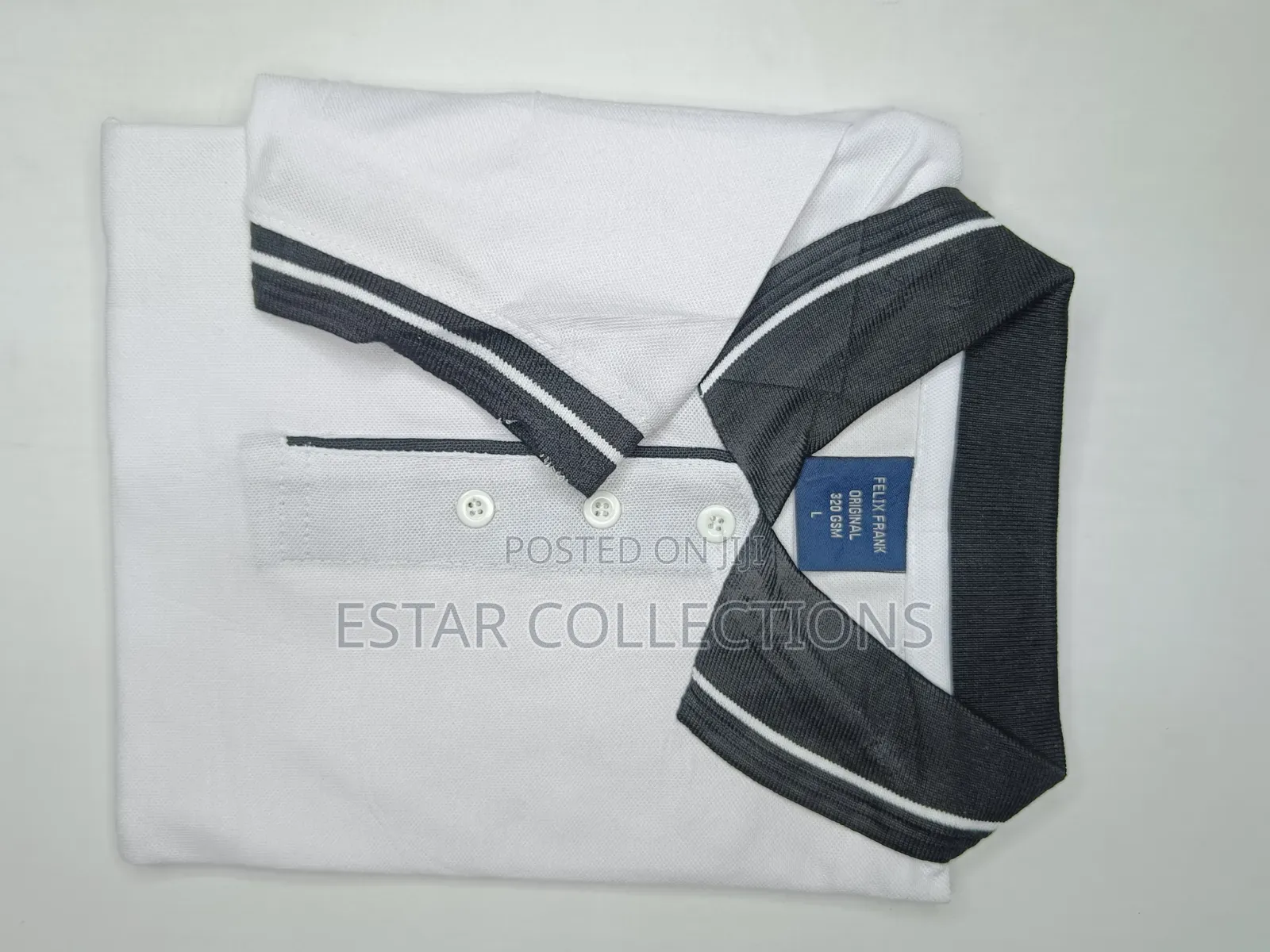 White/Black Polo