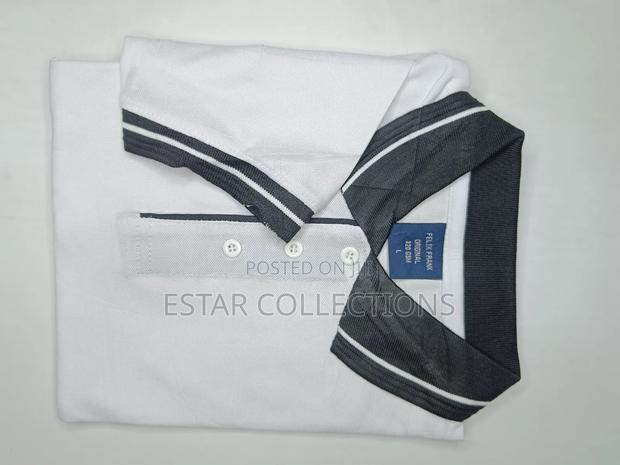 White/Black Polo