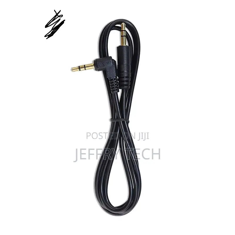 1.5meter Right Angle 90 Degrees 3.5mm Stereo Male to Male Audio Cable