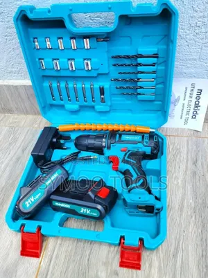 Rechargeable Meakida Drill Set With 2 Batteries and a Charger