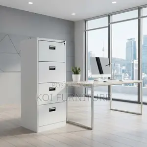 Office Cabient; Four Drawers Modern Office Stainless Steels Cabinet