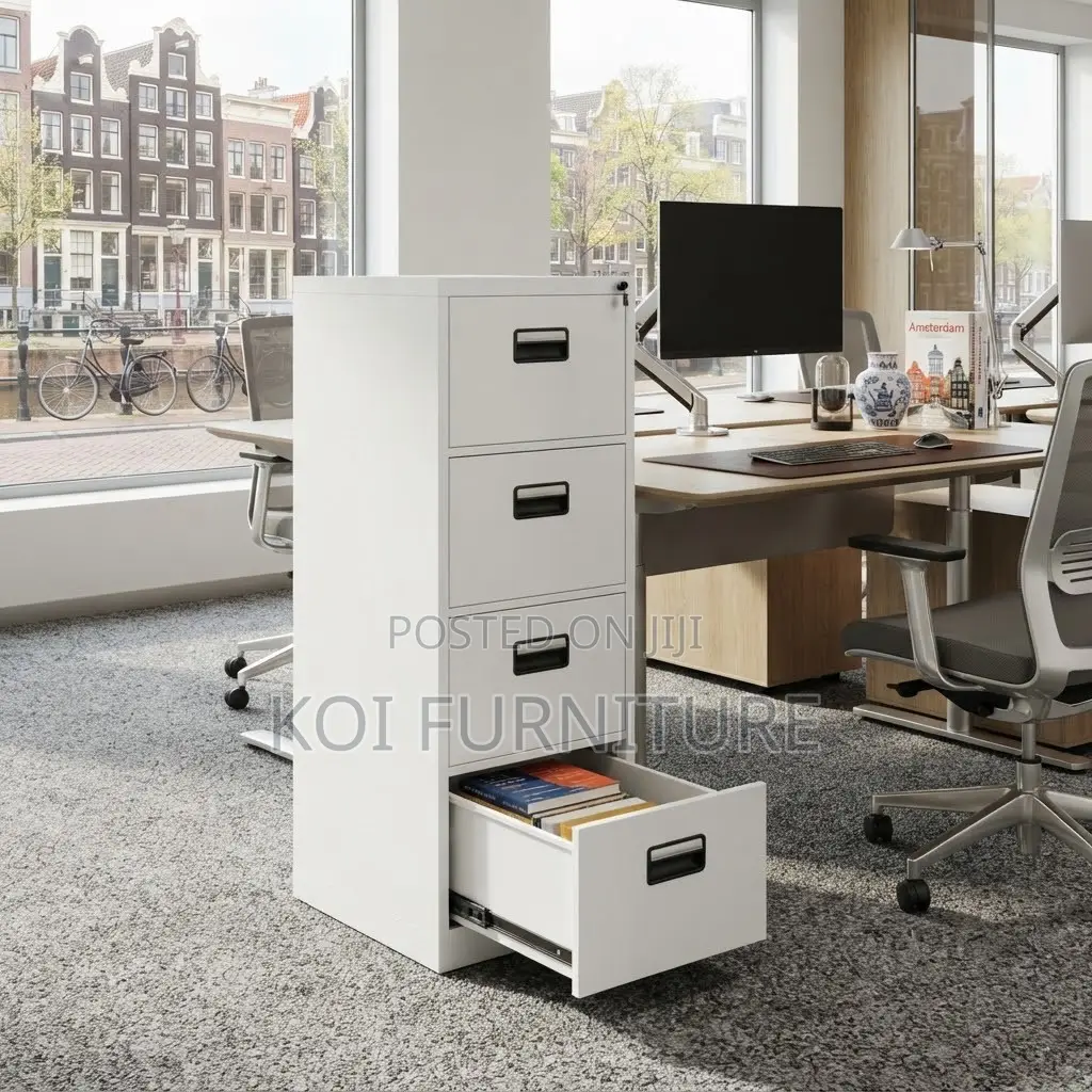 Office Cabient; Four Drawers Modern Office Stainless Steels Cabinet