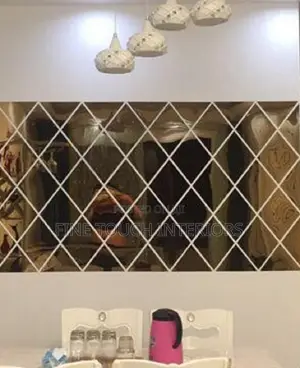 Modern Office Diamond Acrylic Mirrors