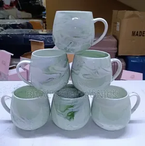High Quality Gray Ceramic Mug/Soup at 250 Per Piece 6 Pieces