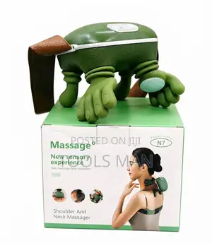 Neck Shoulder Massager-N7 Rechargeable Bionic Muscle Relaxer.Heated