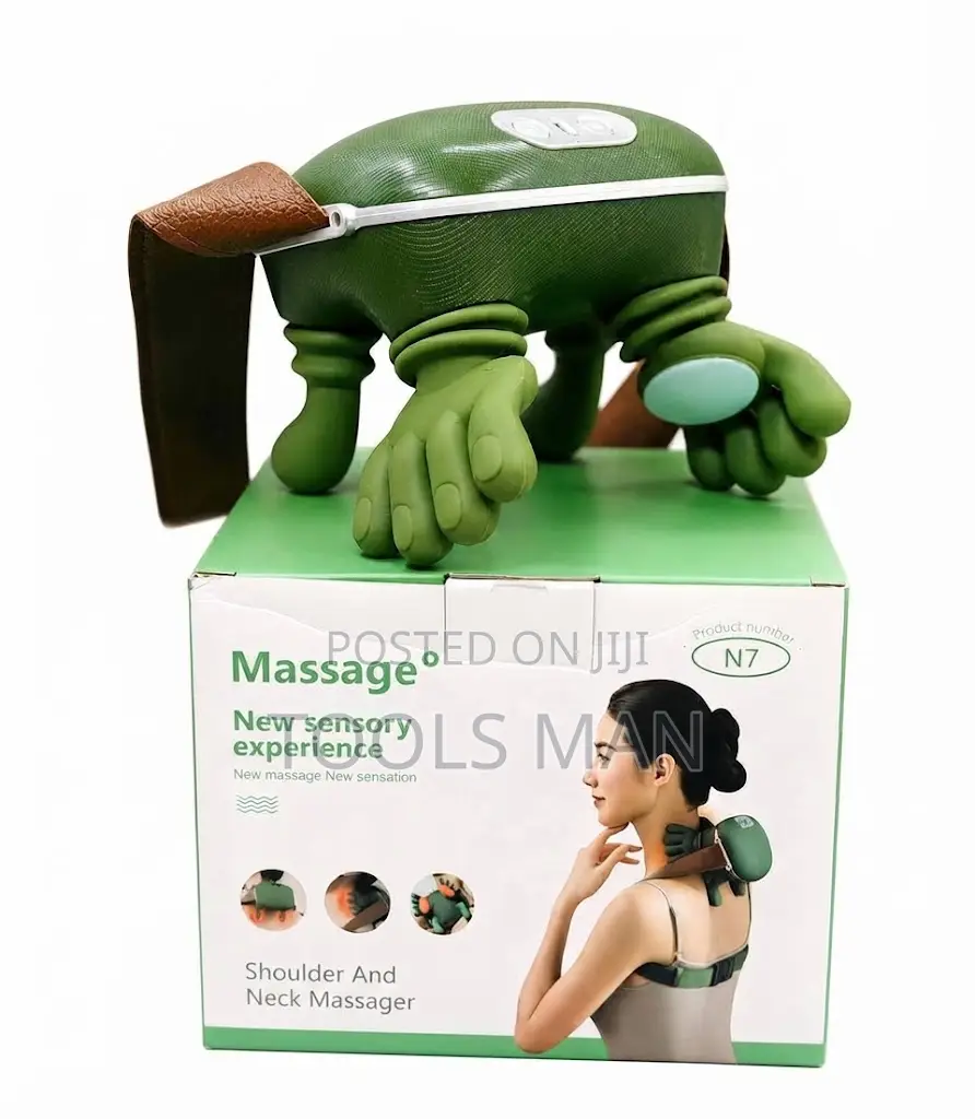 Neck Shoulder Massager-N7 Rechargeable Bionic Muscle Relaxer.Heated