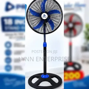 Premier 18 Inches Standing Fan 3 Variable Speed