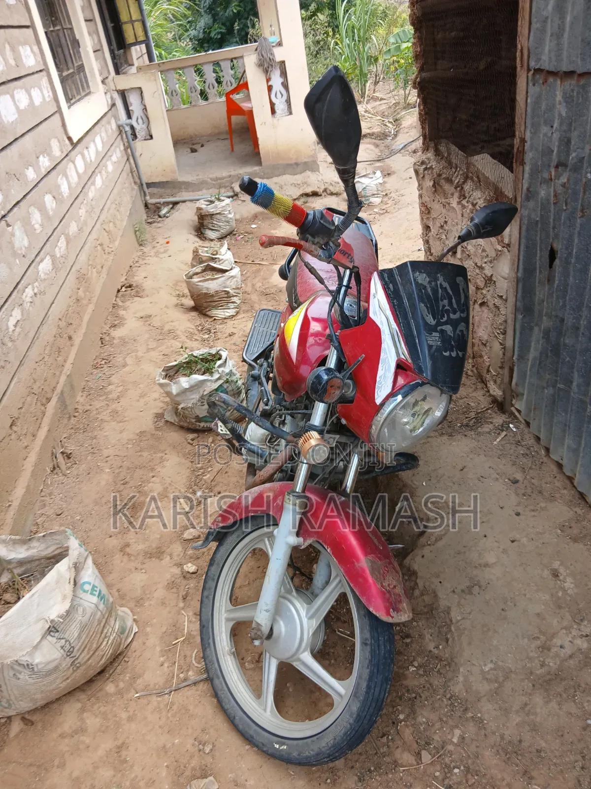 TVS HLX Plus ES 2024 Red