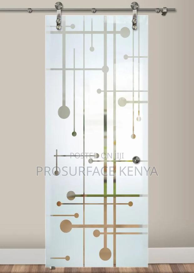 Frosted Window Film 1.2m Wide – Plain Decorative Designs