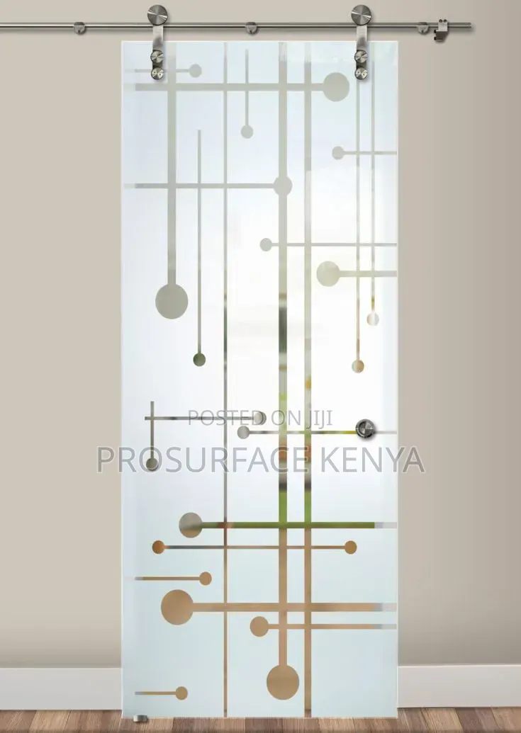 Frosted Window Film 1.2m Wide – Plain Decorative Designs