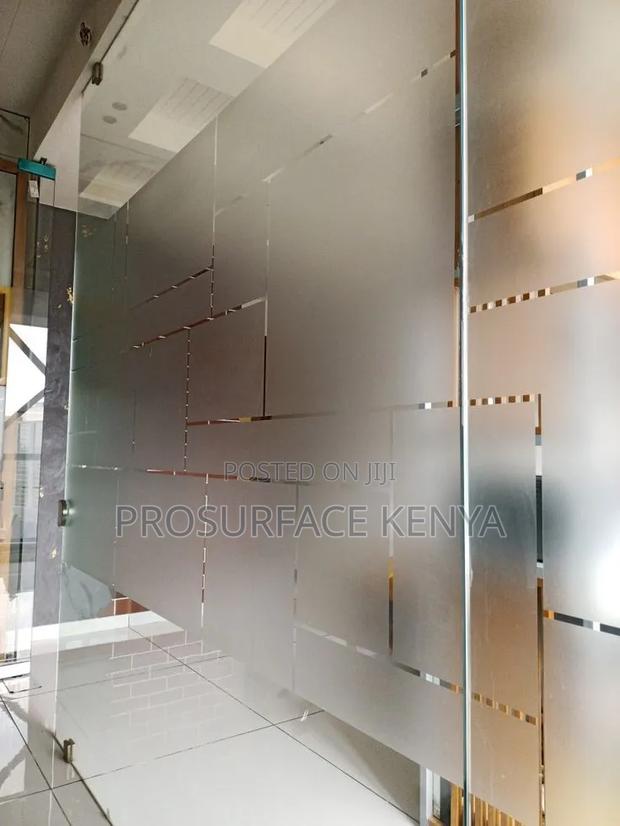 Frosted Glass Film 1.2m Wide for Windows Glass Doors