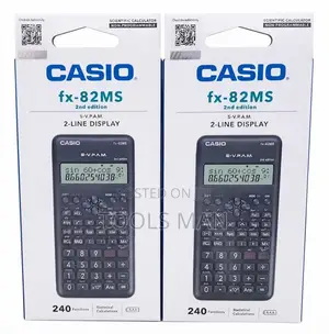Scientific Calculator Casio Fx-82ms 2nd Edition 240 Functions- CBC