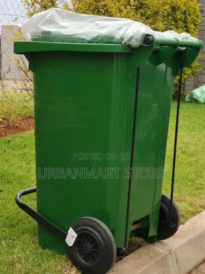 100 Litres Wheel Pedal Bin – Blue, Green, Black, Yellow