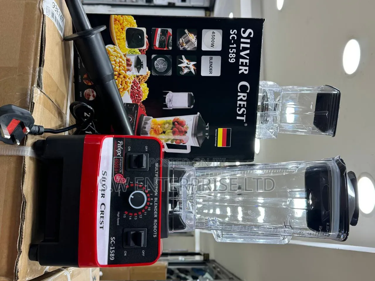 Silvercrest 2in 1 Commercial Blender