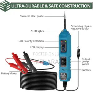 Automotive Circuit Tester, 3.5-36v DC Voltage Tester With LCD Display